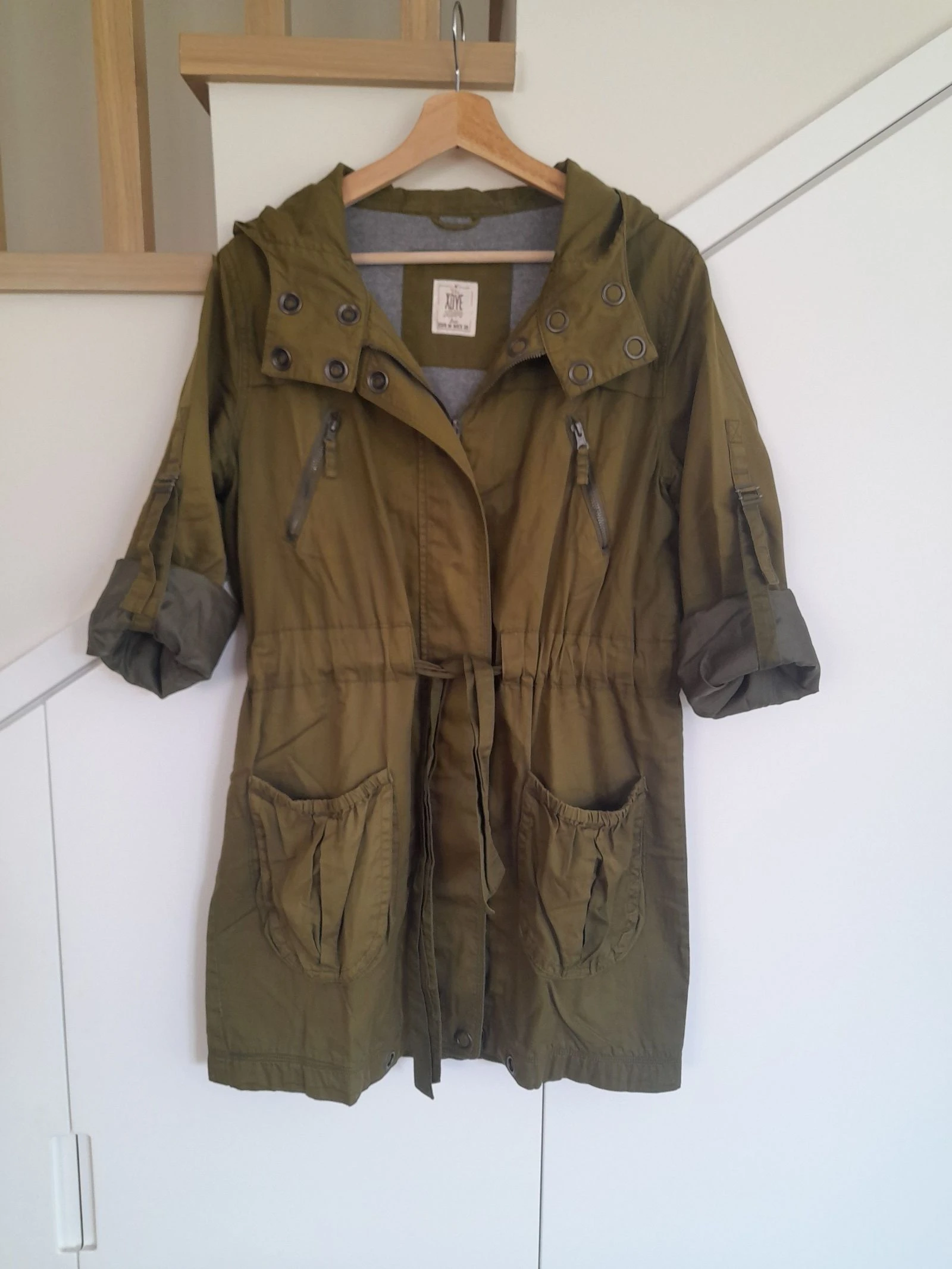Casaco Khaki Pull & Bear M 🩶 
